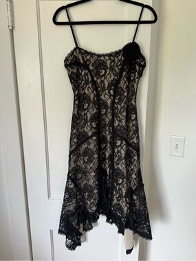 Citrine Lace Overlay Sexy Dress - Made in Canada